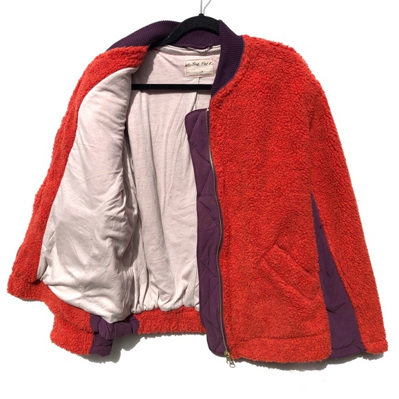 Free People Rivington Shearling Sherpa Jacket - Picture 4 of 8